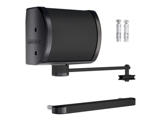 Многосторонний гидравлический доводчик для установки на стену и столб - RAL 9005